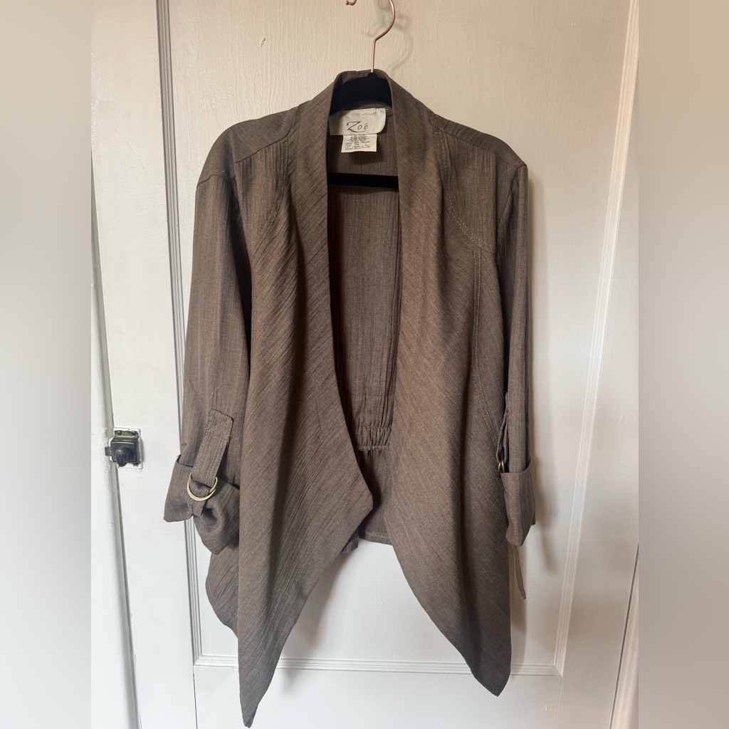 Zo Brand Open Front Jacket Zo Brand Open Front Jacket